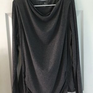 LONG SLEEVE COWL NECK ATHLETA TOP
